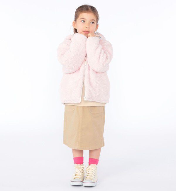 SHIPS KIDS「【SHIPS KIDS別注】Gramicci:100～150cm / トラぺーズ スカート」|台形|