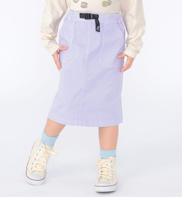 SHIPS KIDS「【SHIPS KIDS別注】Gramicci:100～150cm / トラぺーズ スカート」|台形|
