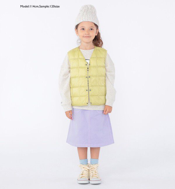 SHIPS KIDS「【SHIPS KIDS別注】Gramicci:100～150cm / トラぺーズ スカート」|台形|