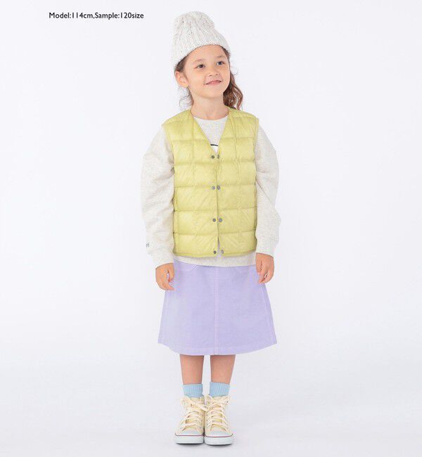 SHIPS KIDS「【SHIPS KIDS別注】Gramicci:100～150cm / トラぺーズ スカート」|台形|