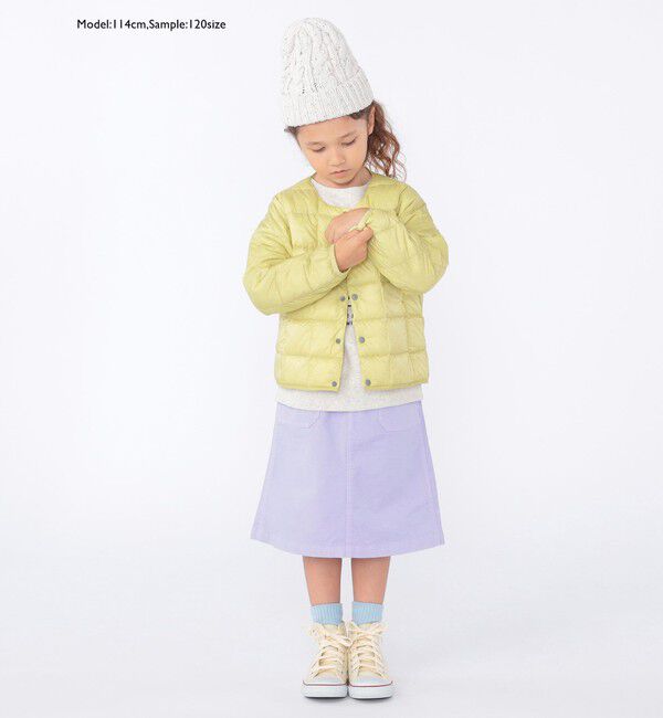 SHIPS KIDS「【SHIPS KIDS別注】Gramicci:100～150cm / トラぺーズ スカート」|台形|