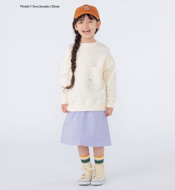 SHIPS KIDS「【SHIPS KIDS別注】Gramicci:100～150cm / トラぺーズ スカート」|台形|