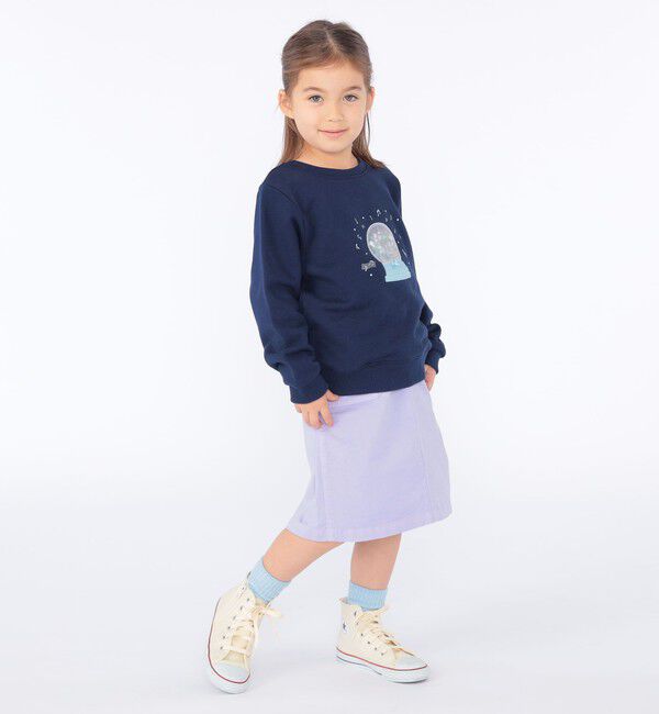 SHIPS KIDS「【SHIPS KIDS別注】Gramicci:100～150cm / トラぺーズ スカート」|台形|