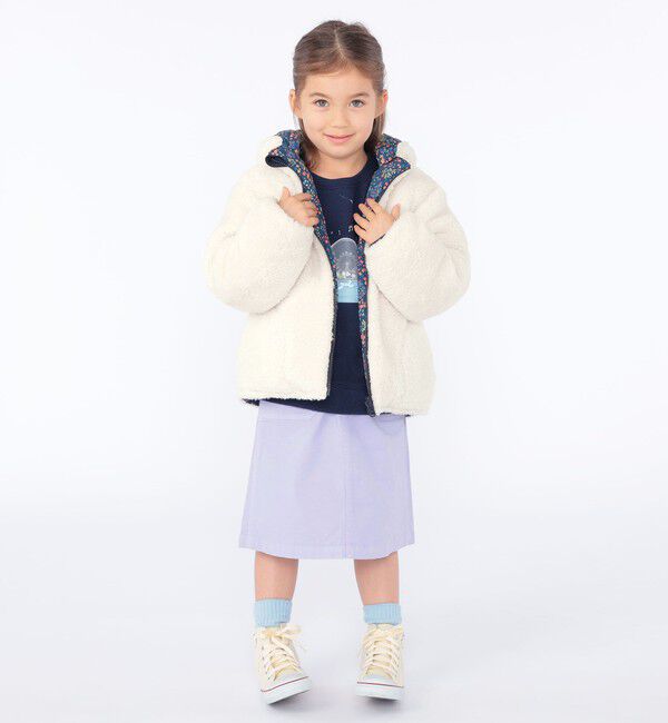 SHIPS KIDS「【SHIPS KIDS別注】Gramicci:100～150cm / トラぺーズ スカート」|台形|