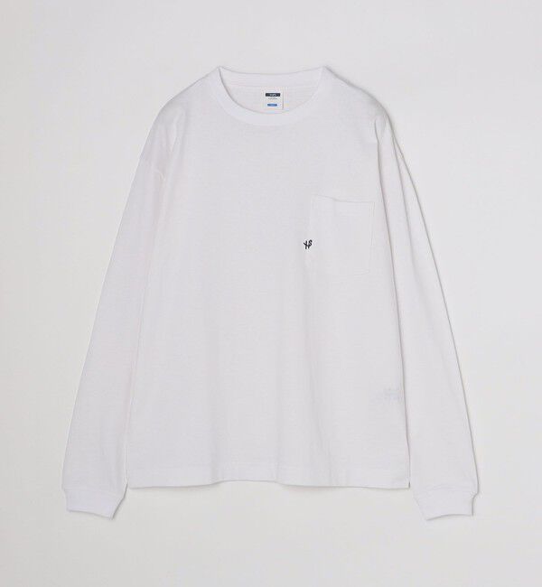 SHIPS「【WEB限定】SHIPS:〈汗染み防止加工〉ワンポイントロゴ ビッグシルエットヘビーウェイトTシャツ」|Tシャツ・カットソー|