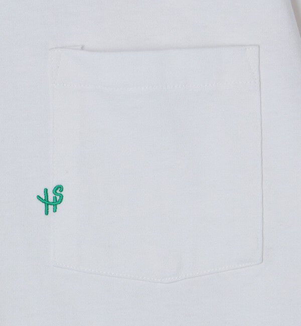 SHIPS「【WEB限定】SHIPS:〈汗染み防止加工〉ワンポイントロゴ ビッグシルエットヘビーウェイトTシャツ」|Tシャツ・カットソー|