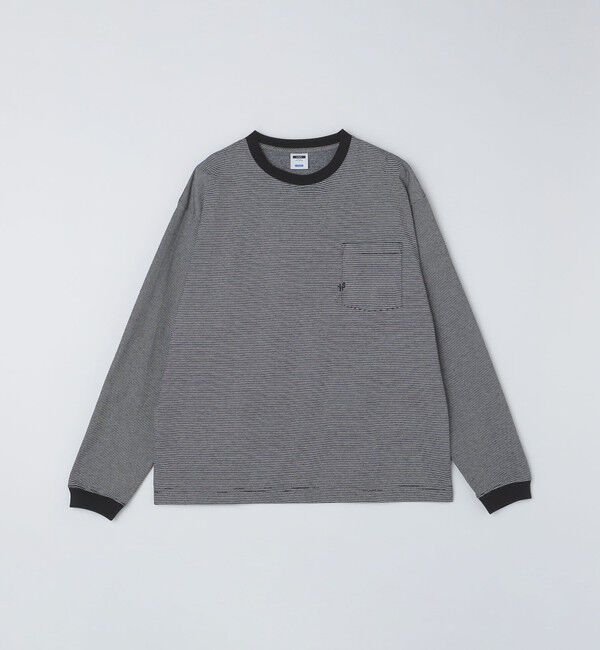 SHIPS「【WEB限定】SHIPS:〈汗染み防止加工〉ワンポイントロゴ ビッグシルエットヘビーウェイトTシャツ」|Tシャツ・カットソー|