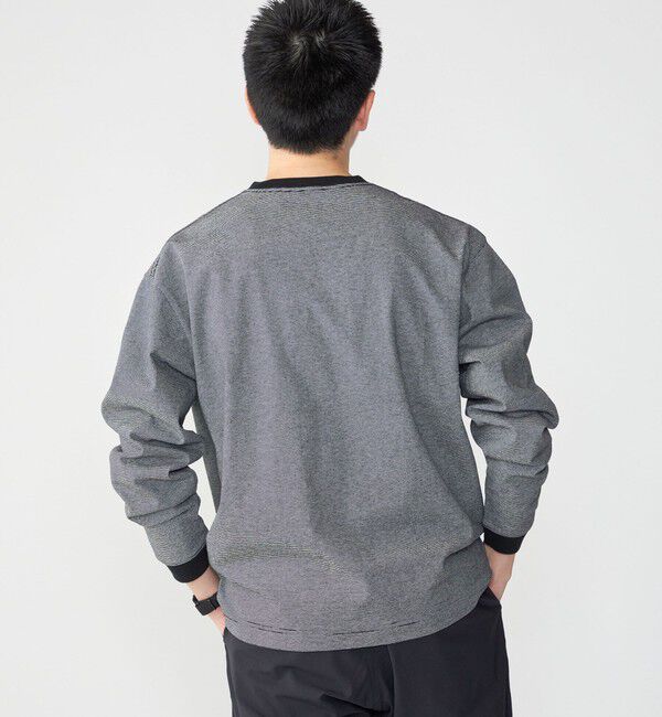 SHIPS「【WEB限定】SHIPS:〈汗染み防止加工〉ワンポイントロゴ ビッグシルエットヘビーウェイトTシャツ」|Tシャツ・カットソー|