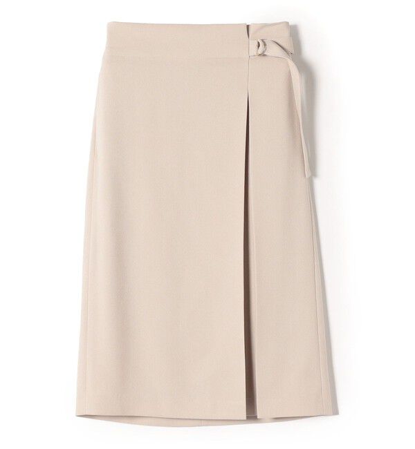 SHIPS for women「〈手洗い可能〉ガンクラブチェック 無地 ウーリッシュ スカート ◇」|スカート|