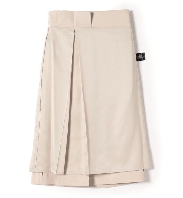 SHIPS for women「〈手洗い可能〉ガンクラブチェック 無地 ウーリッシュ スカート ◇」|スカート|