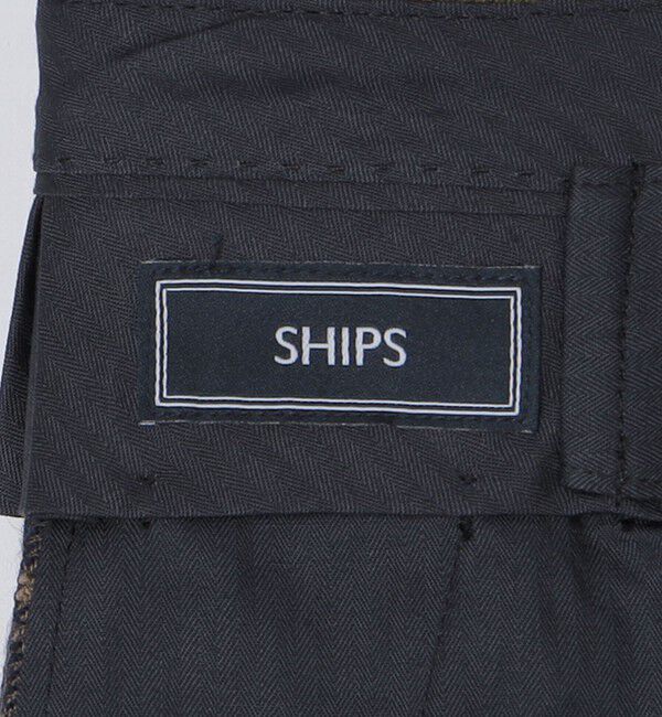 SHIPS「SHIPS: ラグジュアリー  タータンチェック スラックス パンツ」|スラックス|