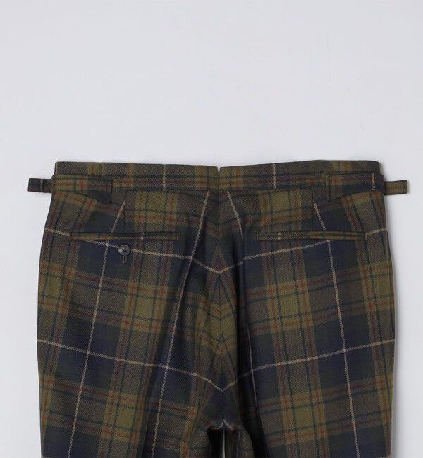 SHIPS「SHIPS: ラグジュアリー  タータンチェック スラックス パンツ」|スラックス|