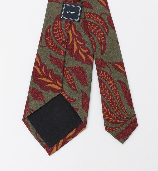 SHIPS「SHIPS: ラグジュアリー ボヘミアン プリント ネクタイ」|ネクタイ・蝶ネクタイ|