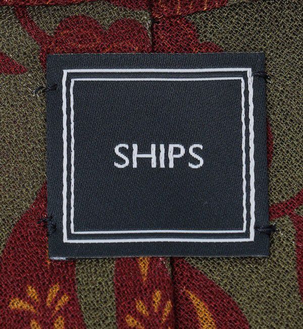 SHIPS「SHIPS: ラグジュアリー ボヘミアン プリント ネクタイ」|ネクタイ・蝶ネクタイ|