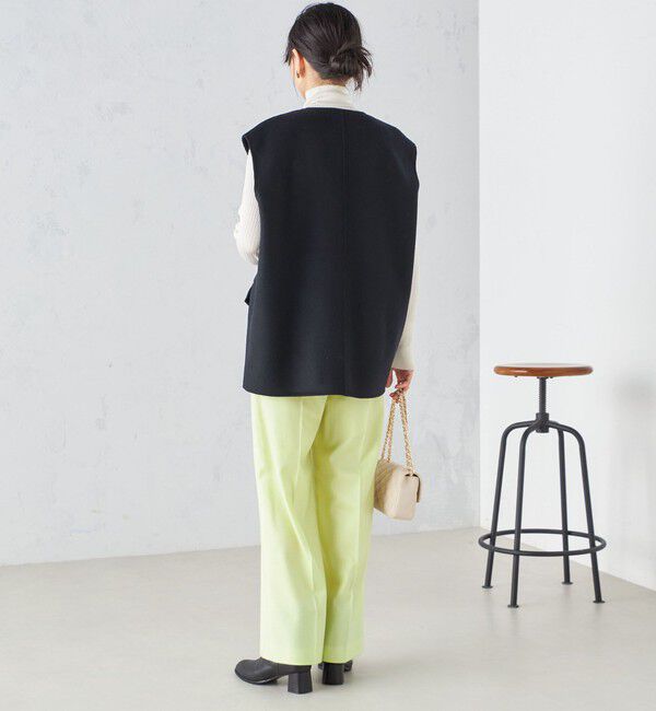 SHIPS for women「〈手洗い可能〉ワンタック ストレート パンツ ◇」|その他|