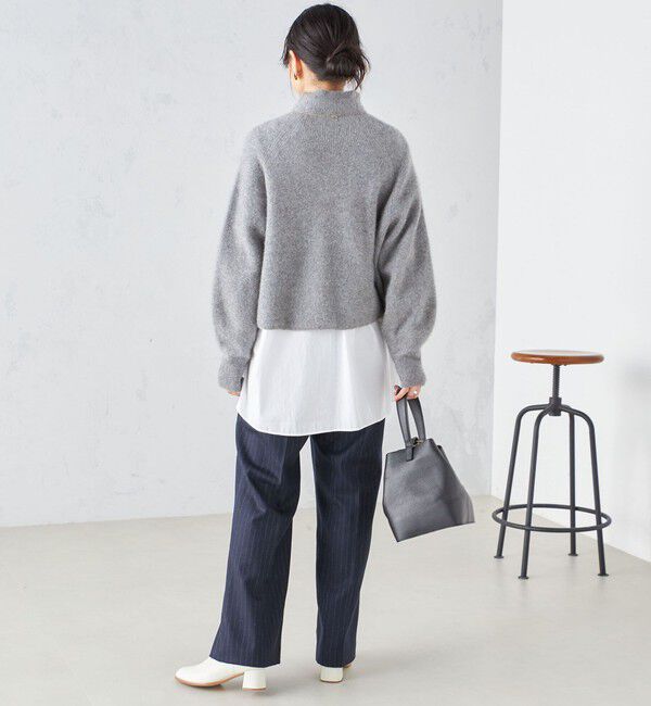 SHIPS for women「〈手洗い可能〉ワンタック ストレート パンツ ◇」|その他|