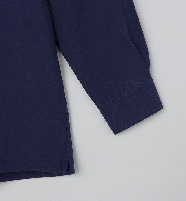 SHIPS「SHIPS: バンドカラー コットン ラミー シャツ アウター」|シャツ・ブラウス|