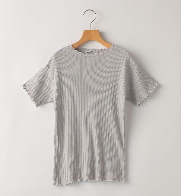 SHIPS KIDS「SHIPS KIDS:140～150cm / メロウ 半袖 TEE」|Tシャツ・カットソー|ライトグレー