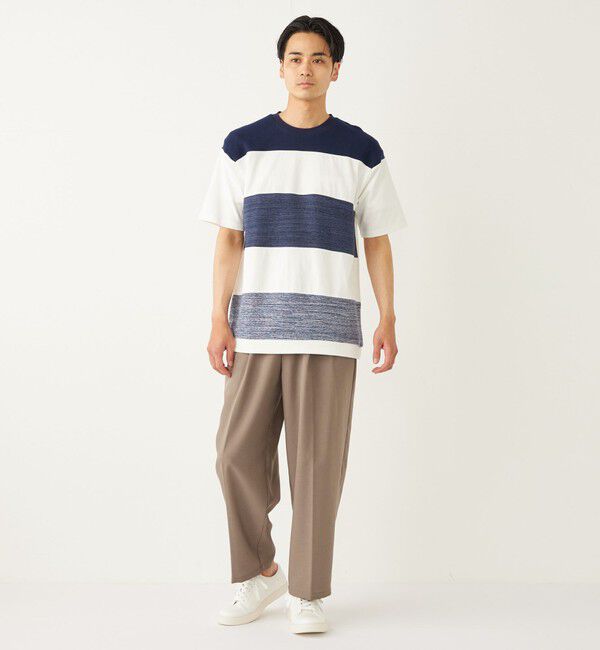 SHIPS Colors 「SHIPS Colors:〈手洗い可能〉切り替え ボーダー TEE◇」|Tシャツ・カットソー|