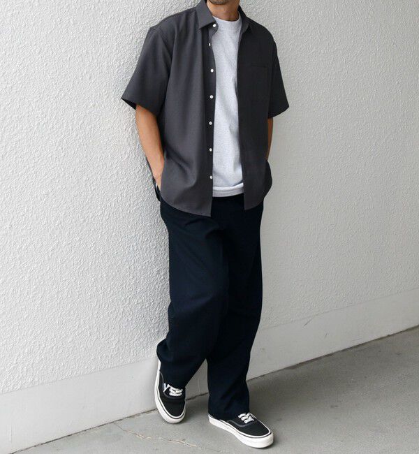 SHIPS any「【WEB限定】SHIPS any: 〈洗濯機可能〉リネン ミックス レギュラーカラー シャツ◇」|シャツ・ブラウス|