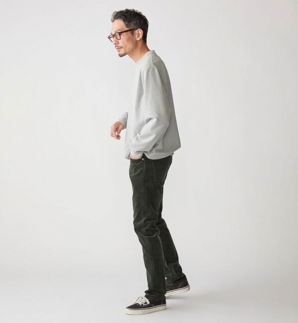 SHIPS「SHIPS:〈洗濯機可能・吸水速乾・UVカット〉AEROKNOT(R) クルーネック インレイ プルオーバー」|スウェット・ジャージ|