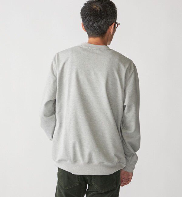 SHIPS「SHIPS:〈洗濯機可能・吸水速乾・UVカット〉AEROKNOT(R) クルーネック インレイ プルオーバー」|スウェット・ジャージ|