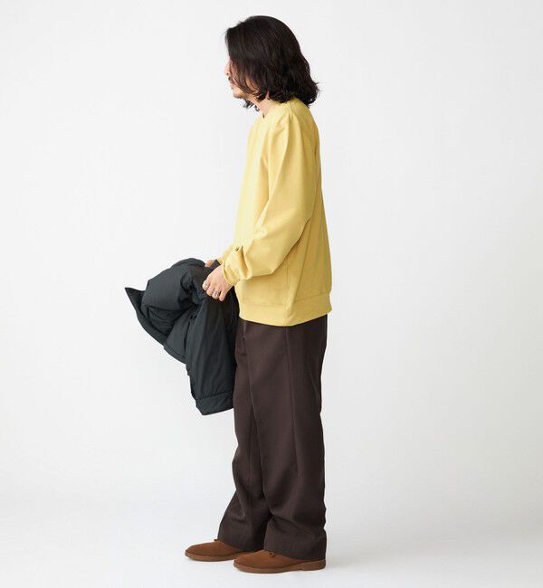 SHIPS「SHIPS:〈洗濯機可能・吸水速乾・UVカット〉AEROKNOT(R) クルーネック インレイ プルオーバー」|スウェット・ジャージ|