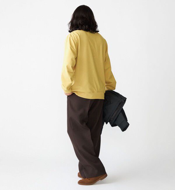 SHIPS「SHIPS:〈洗濯機可能・吸水速乾・UVカット〉AEROKNOT(R) クルーネック インレイ プルオーバー」|スウェット・ジャージ|