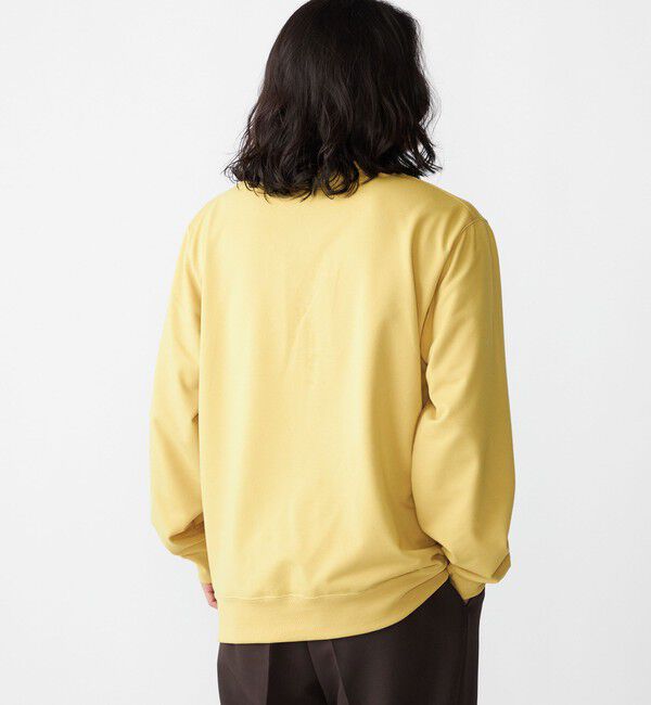 SHIPS「SHIPS:〈洗濯機可能・吸水速乾・UVカット〉AEROKNOT(R) クルーネック インレイ プルオーバー」|スウェット・ジャージ|