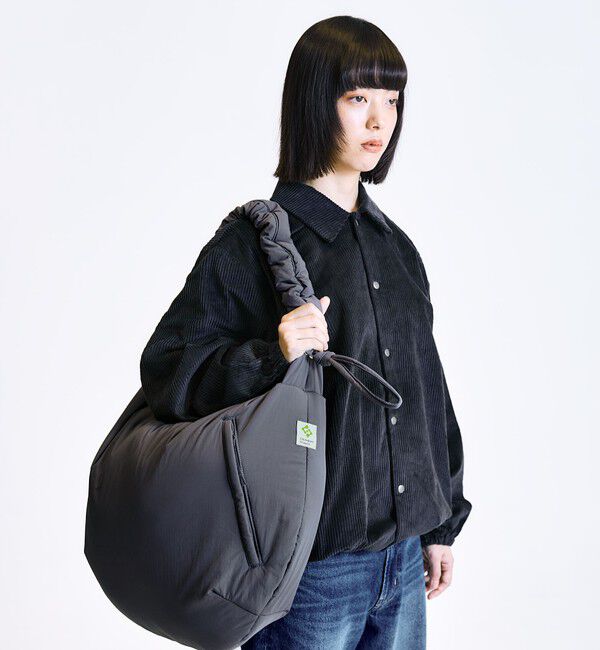 SHIPS「City Ambient Products: クランプル ビッグ ギャザーショルダー バッグ」|ショルダー・メッセンジャー|