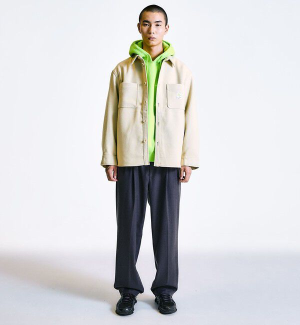 SHIPS「City Ambient Products: ライトメルトン オーバー CPOシャツ」|シャツ・ブラウス|