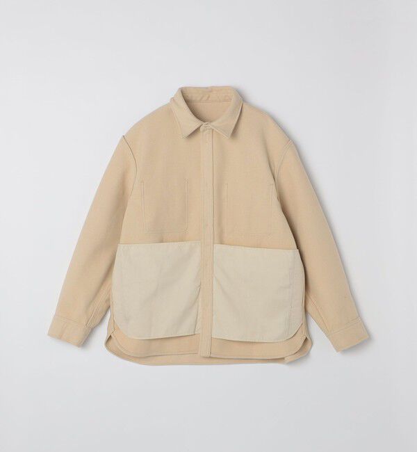 SHIPS「City Ambient Products: ライトメルトン オーバー CPOシャツ」|シャツ・ブラウス|