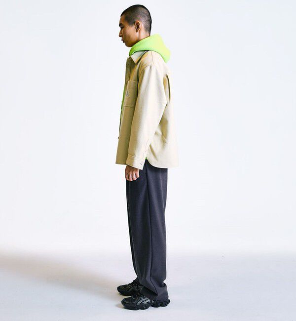 SHIPS「City Ambient Products: ライトメルトン オーバー CPOシャツ」|シャツ・ブラウス|