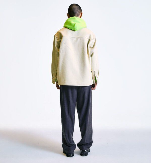 SHIPS「City Ambient Products: ライトメルトン オーバー CPOシャツ」|シャツ・ブラウス|