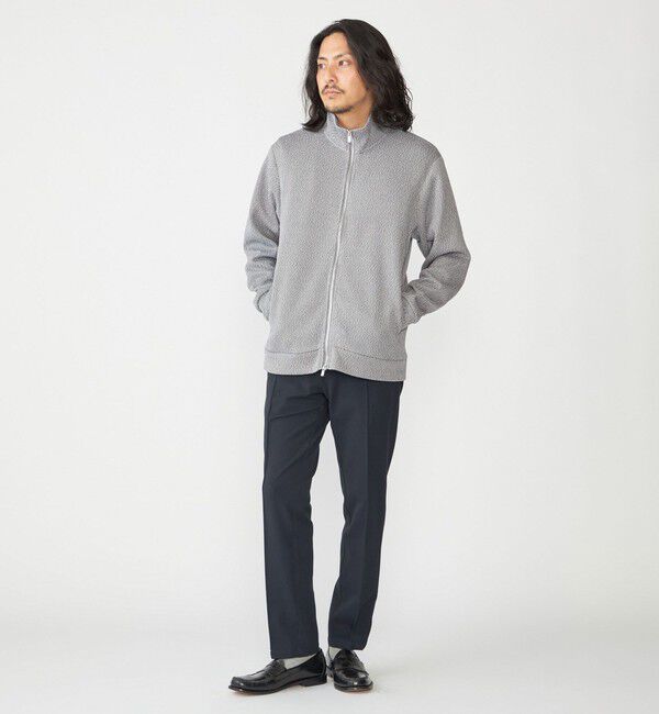 SHIPS「SHIPS:〈手洗い可能〉ドライバーズ ニット ジップ カーディガン」|カーディガン|