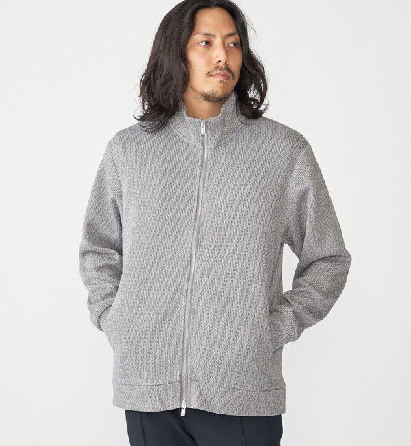 SHIPS「SHIPS:〈手洗い可能〉ドライバーズ ニット ジップ カーディガン」|カーディガン|