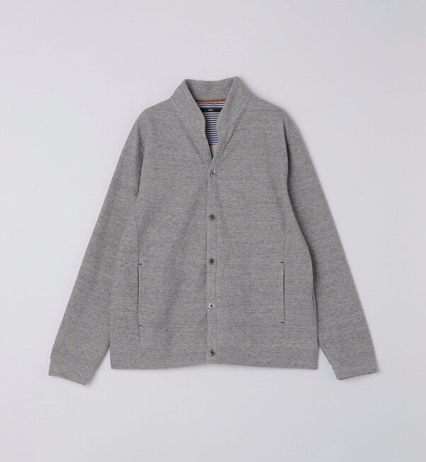 SHIPS「SHIPS: ラッチパイル  ボタン カーディガン」|カーディガン|