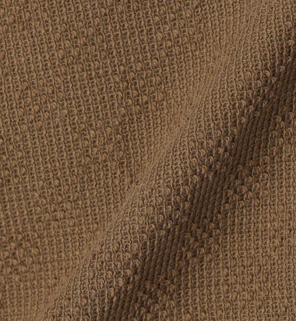 SHIPS「SHIPS: ラッチパイル  ボタン カーディガン」|カーディガン|