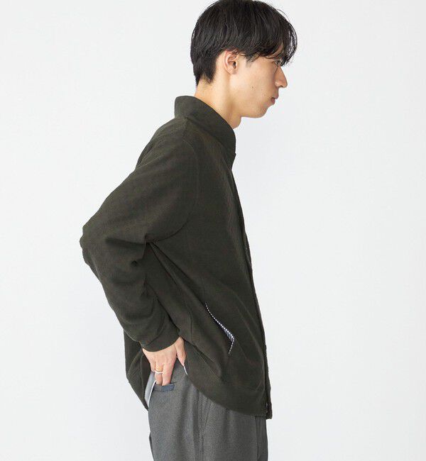 SHIPS「SHIPS: ラッチパイル  ボタン カーディガン」|カーディガン|