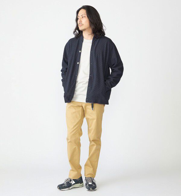 SHIPS「SHIPS: ラッチパイル  ボタン カーディガン」|カーディガン|