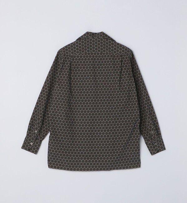 SHIPS「【SHIPS別注】Errico Formicola: コーデュロイ プリント オープンカラー シャツ」|シャツ・ブラウス|