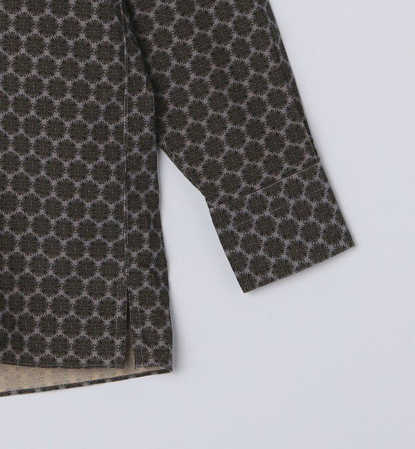 SHIPS「【SHIPS別注】Errico Formicola: コーデュロイ プリント オープンカラー シャツ」|シャツ・ブラウス|