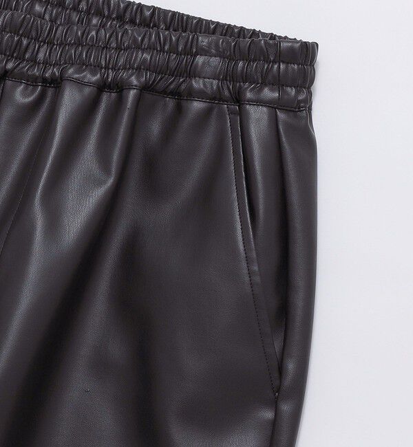 SHIPS「SHIPS: 合成皮革 イージー パンツ」|その他|