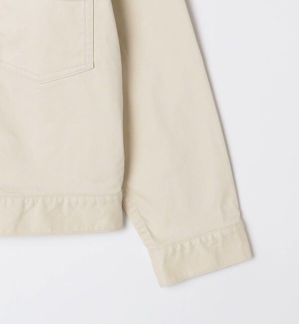 SHIPS「SHIPS: サテン ストレッチ ピーチ ジャケット」|ブルゾン・スタジャン|