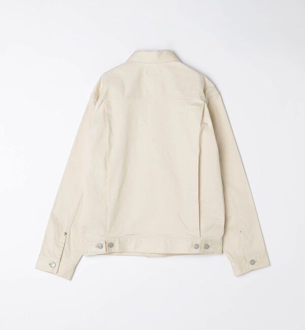 SHIPS「SHIPS: サテン ストレッチ ピーチ ジャケット」|ブルゾン・スタジャン|