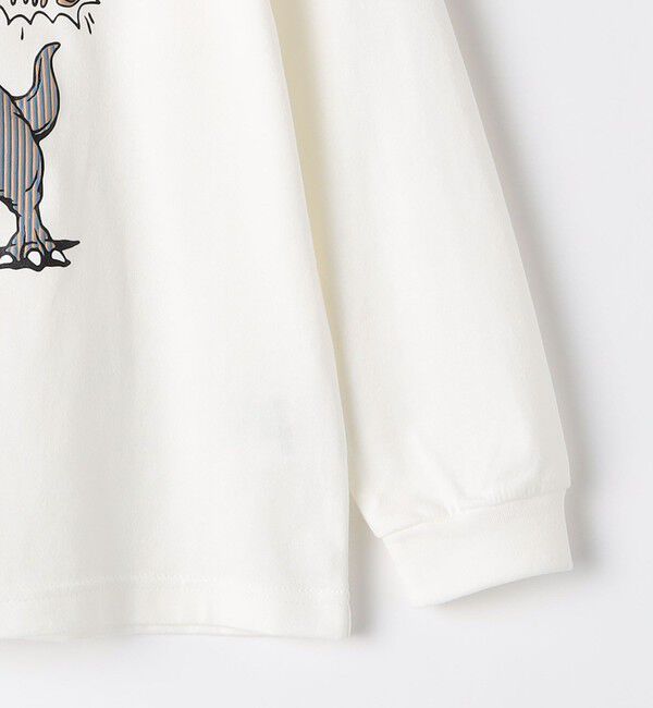 SHIPS KIDS「SHIPS KIDS:100～130cm / ダイナソー チェンジ 長袖 TEE」|Tシャツ・カットソー|