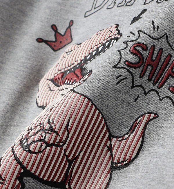 SHIPS KIDS「SHIPS KIDS:100～130cm / ダイナソー チェンジ 長袖 TEE」|Tシャツ・カットソー|