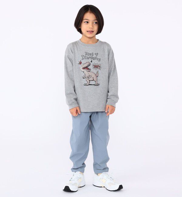 SHIPS KIDS「SHIPS KIDS:100～130cm / ダイナソー チェンジ 長袖 TEE」|Tシャツ・カットソー|
