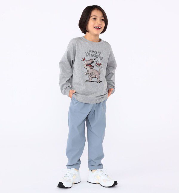 SHIPS KIDS「SHIPS KIDS:100～130cm / ダイナソー チェンジ 長袖 TEE」|Tシャツ・カットソー|