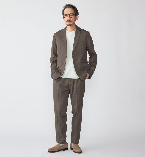 SHIPS「SHIPS: 〈手洗い可能〉14ゲージ TEXBRID(R) コットン ハイゲージ ニット」|ニット・セーター|